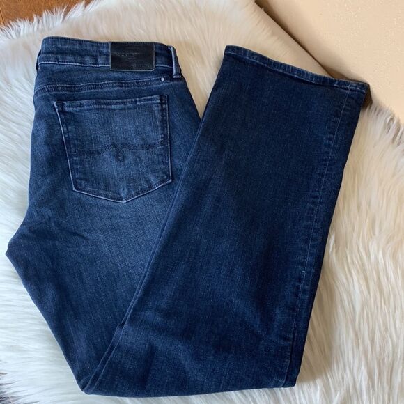 Lucky Brand Dark Wash Lolita Boot Cut Jeans Size 10/30 - Picture 5 of 16